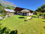 chalet côté jardin