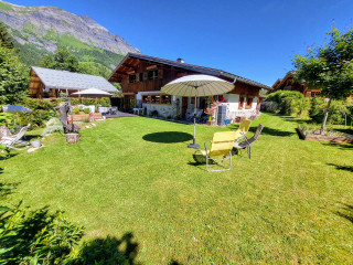 chalet côté jardin