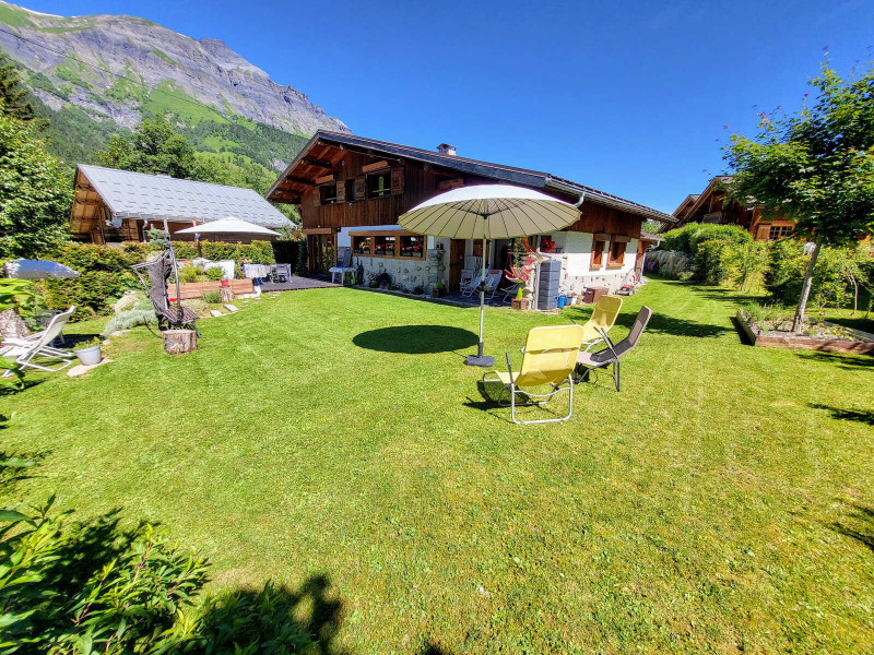 chalet côté jardin